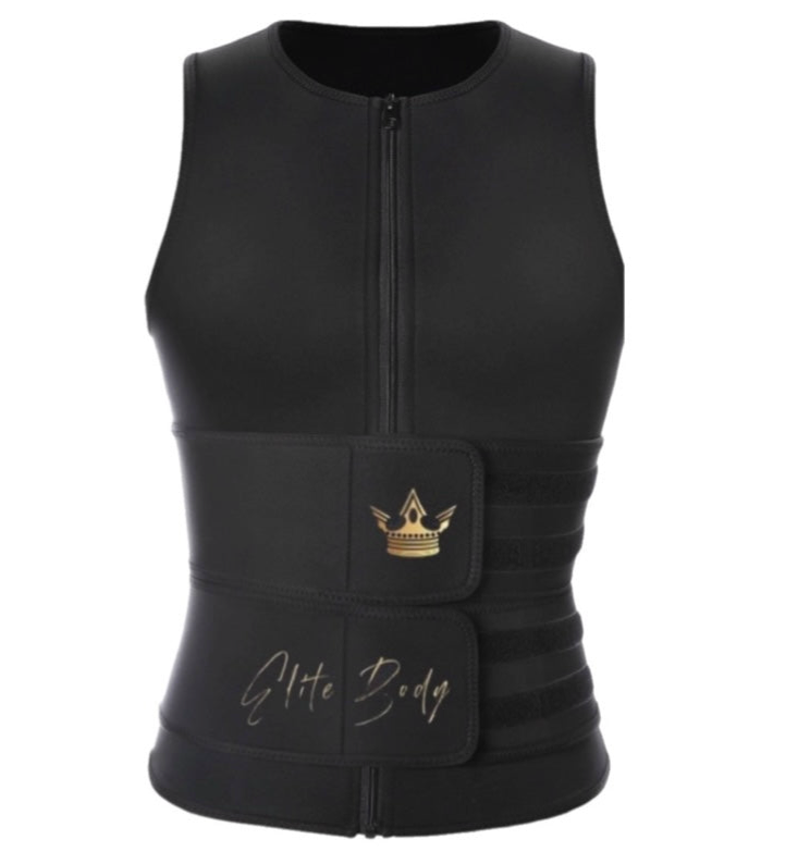 Double Belt Male Training Vest
